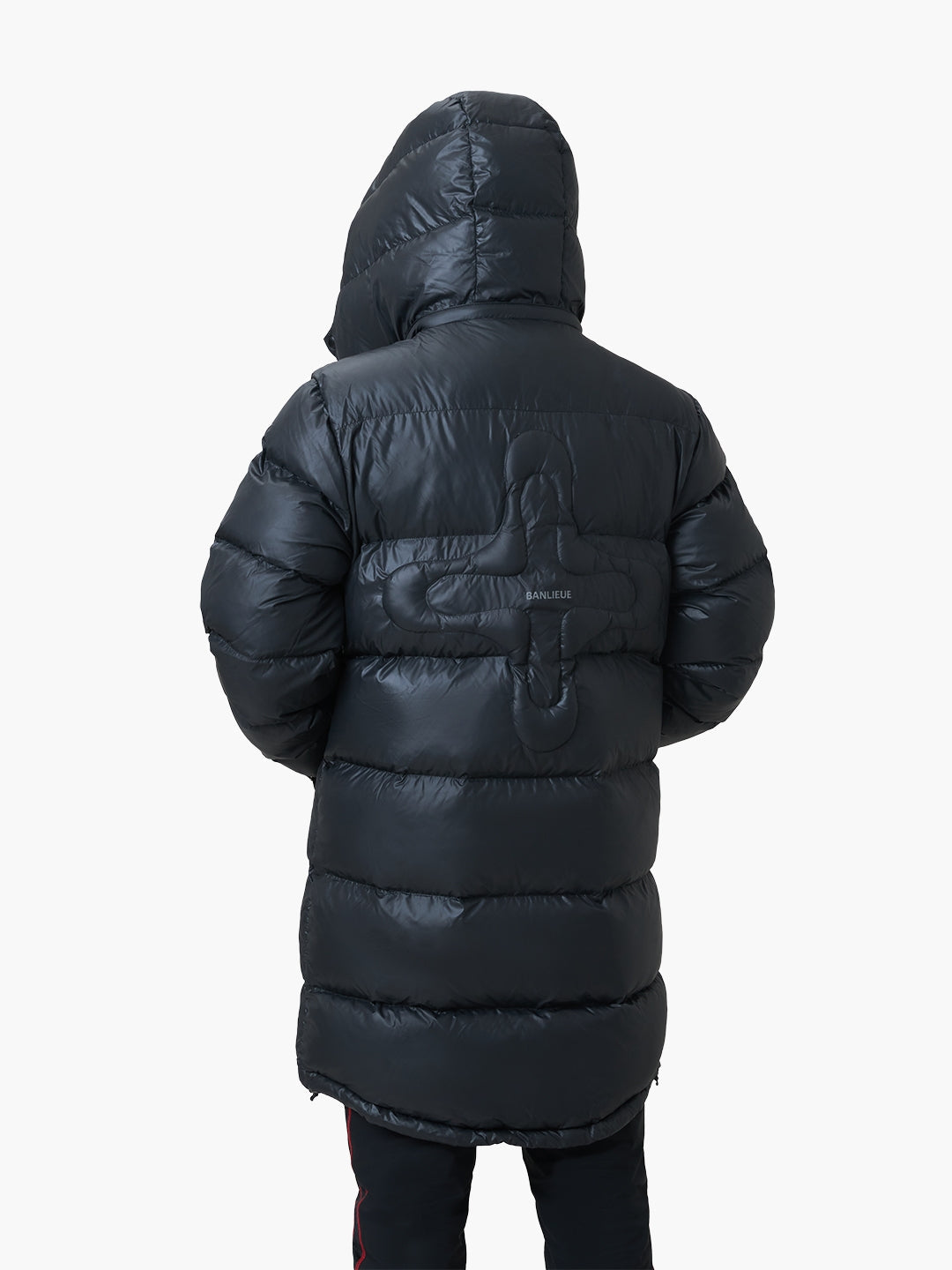BALACLAVA PUFFER PARKA JACKET | BLACK