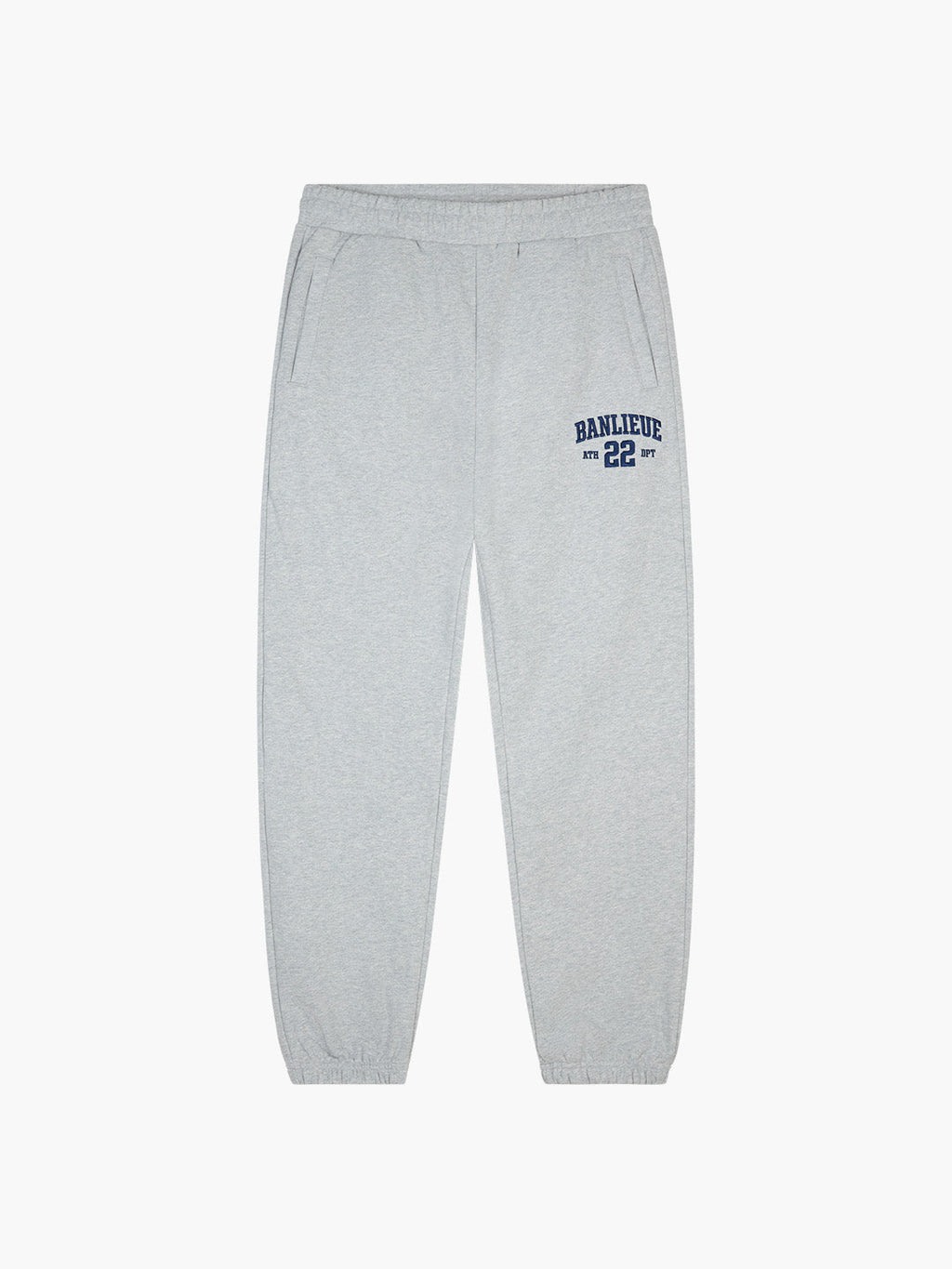 UNIVERSITY  SWEATPANTS | HEATHER GREY / NAVY