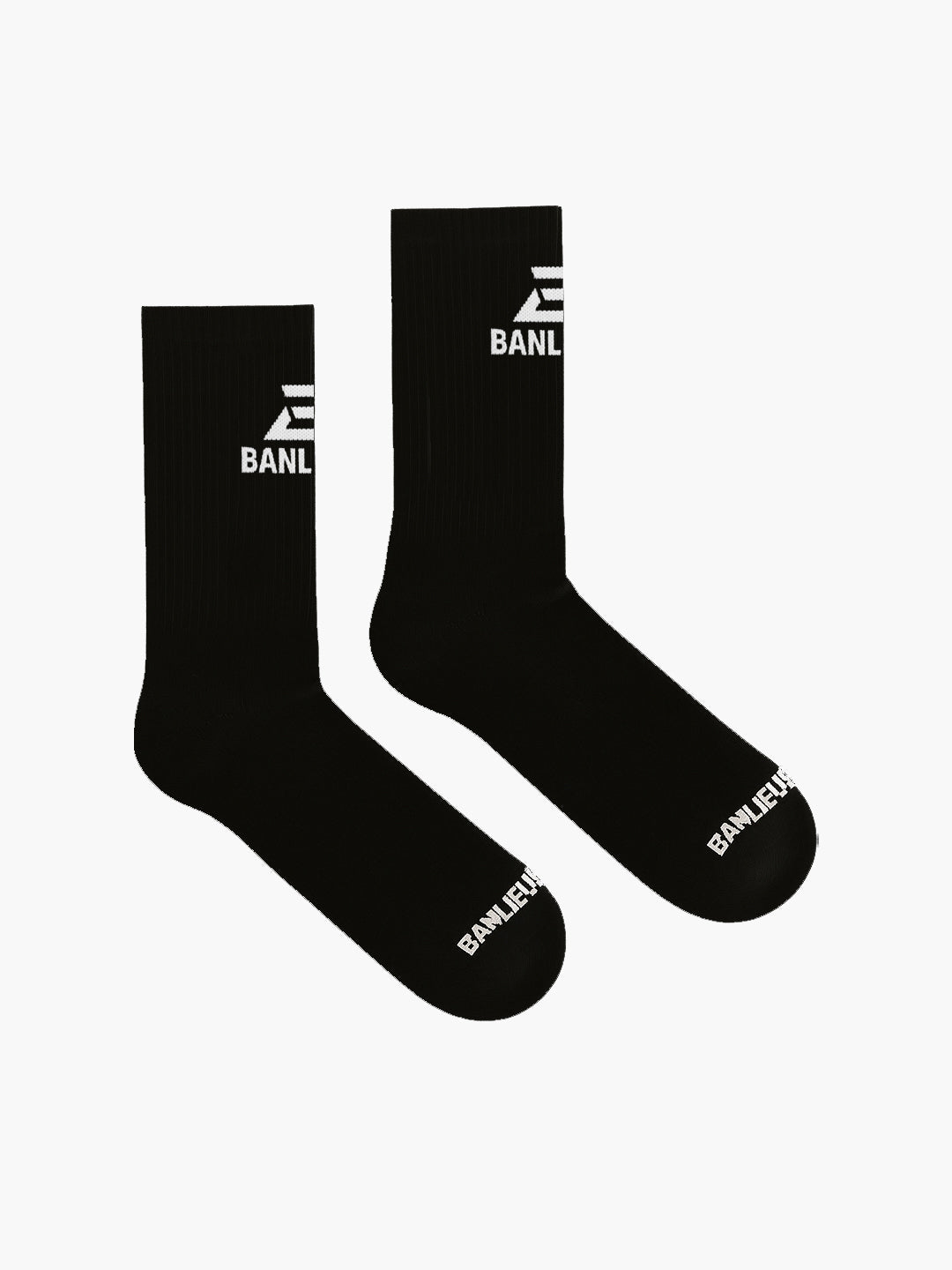 B+ LOGO SOCKS | BLACK | SEEDING