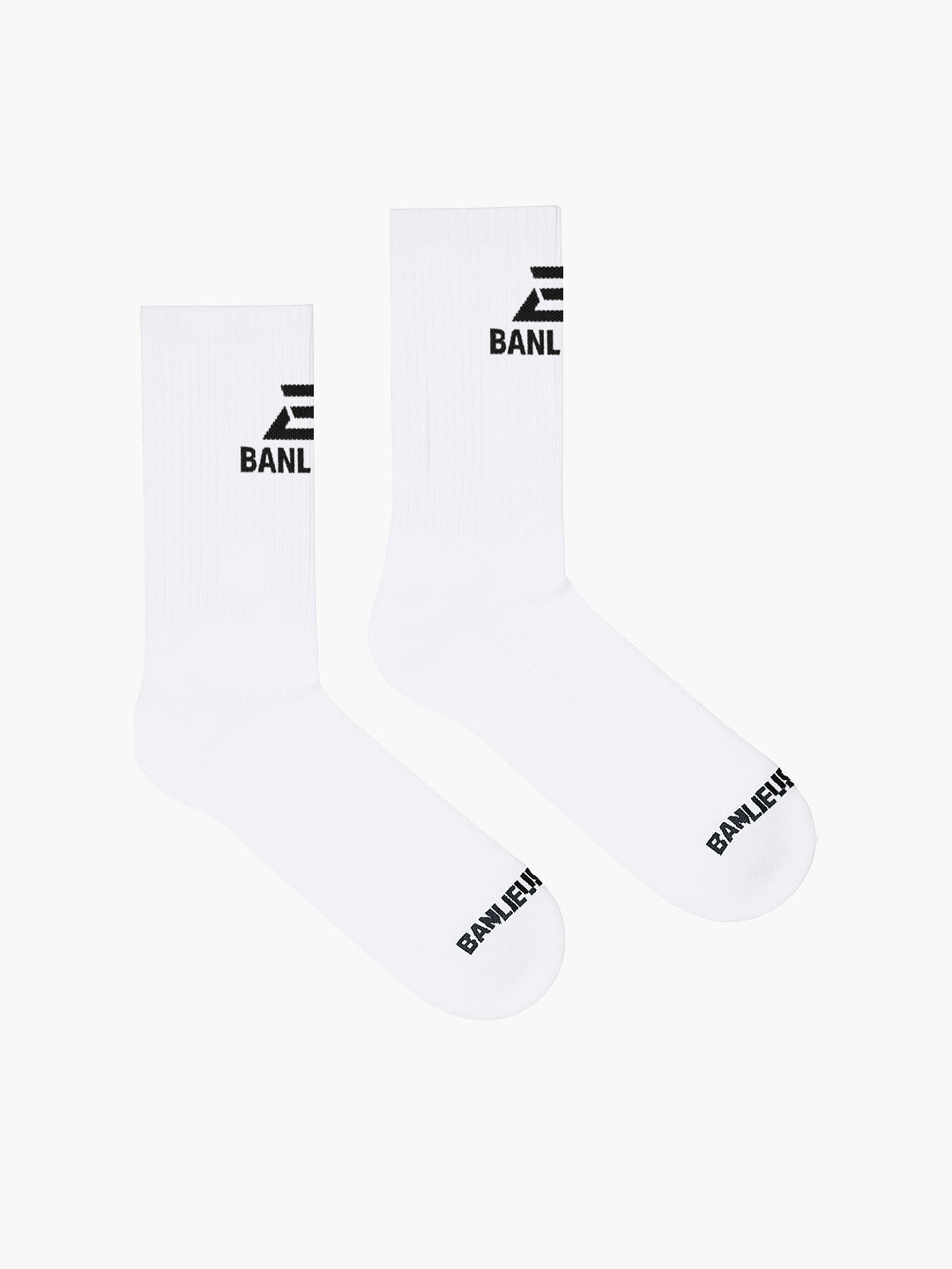 B+ LOGO SOCKS | WHITE  | SEEDING