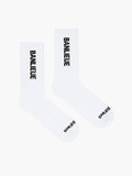 B+ SCRIPT LOGO SOCKS | WHITE | SEEDING