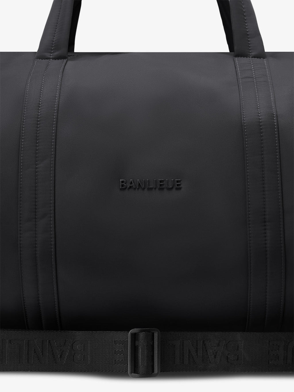 NYLON B+ DUFFLE BAG | BLACK