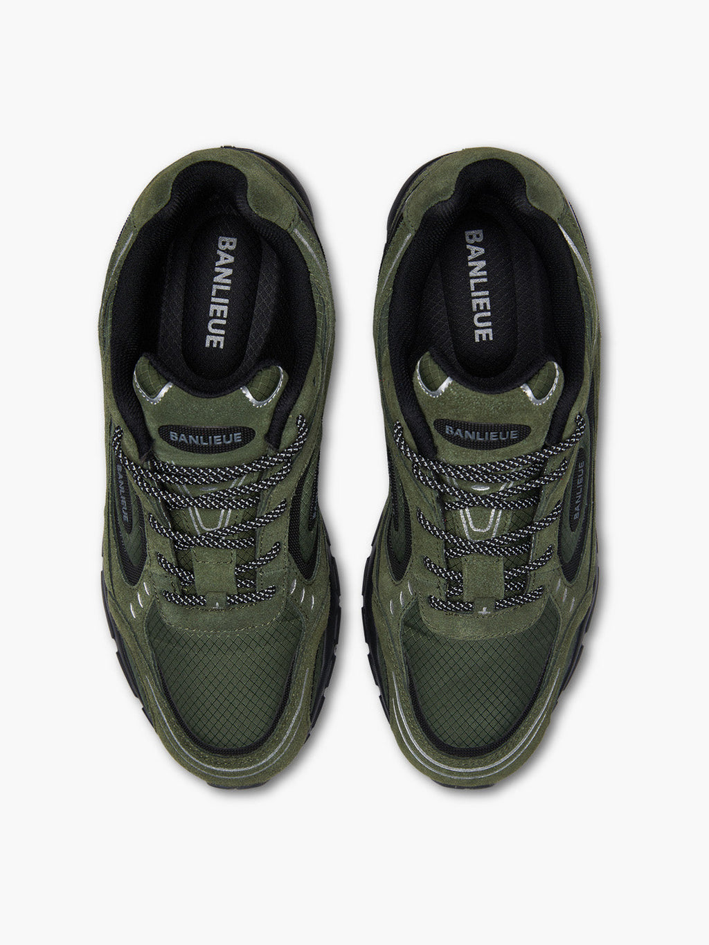 BANLIEUE  SNEAKER | OLIVE GREEN / BLACK