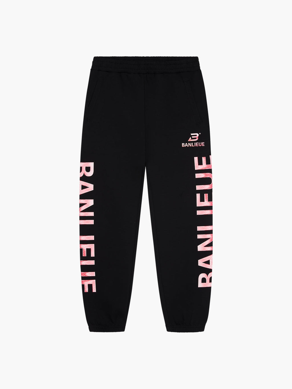 CHROME V2 SWEATPANTS | BLACK / PINK