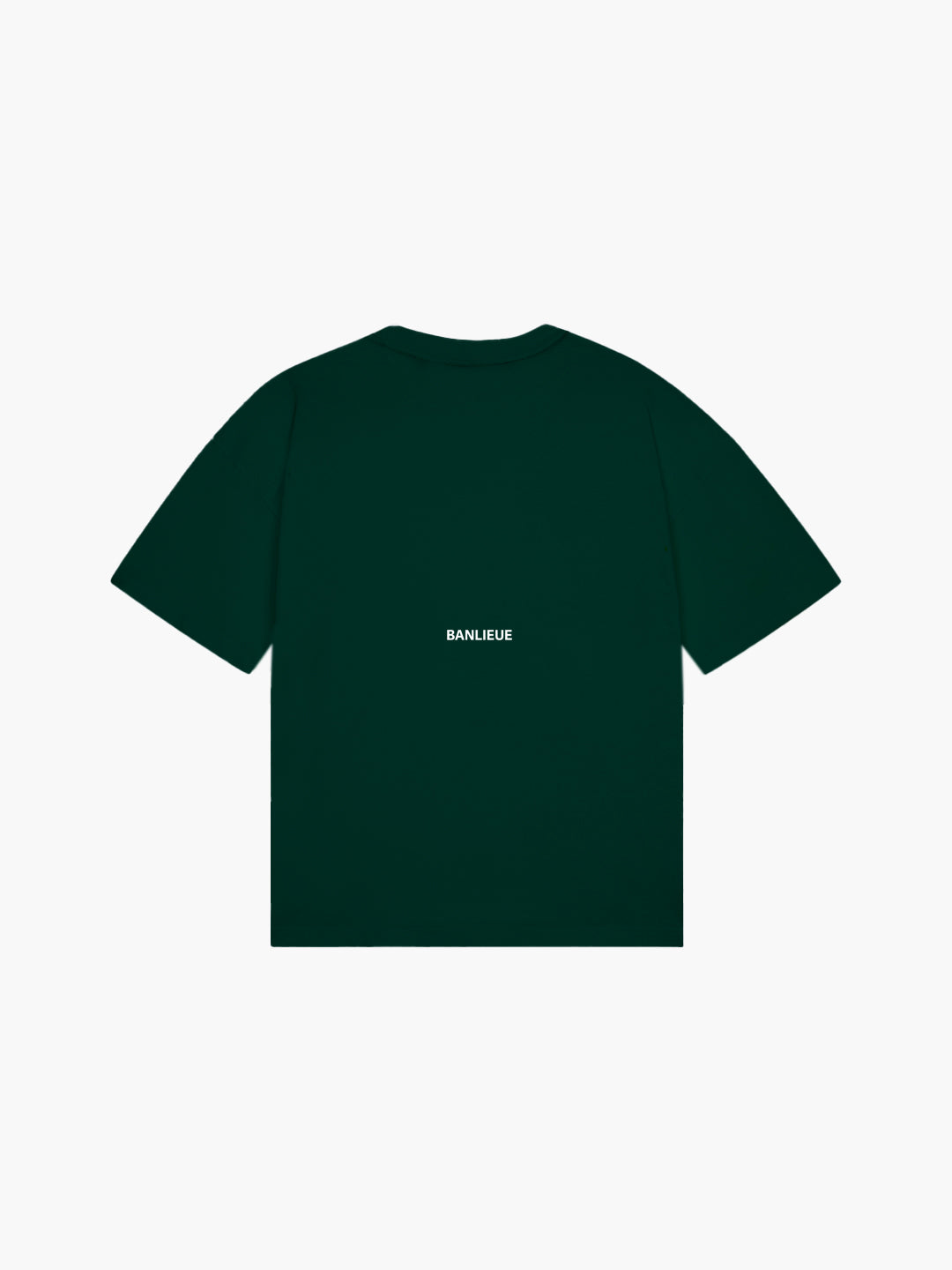 CREST V2 T-SHIRT | DARK ROYAL GREEN SEEDING