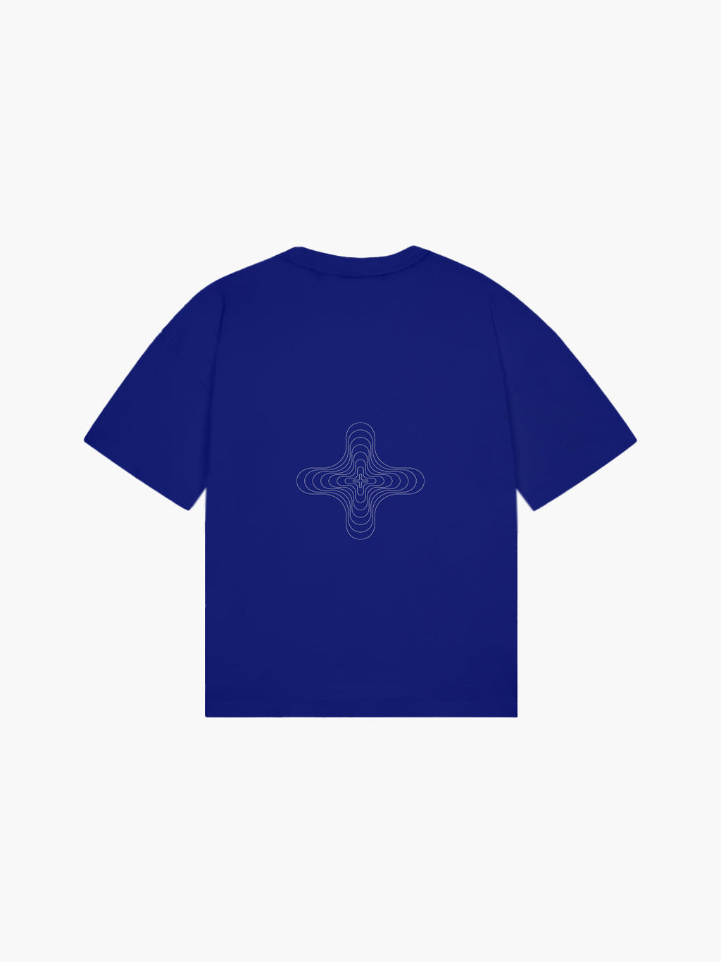 REFLECTIVE PRINT V2 T-SHIRT | ROYAL BLUE SEEDING