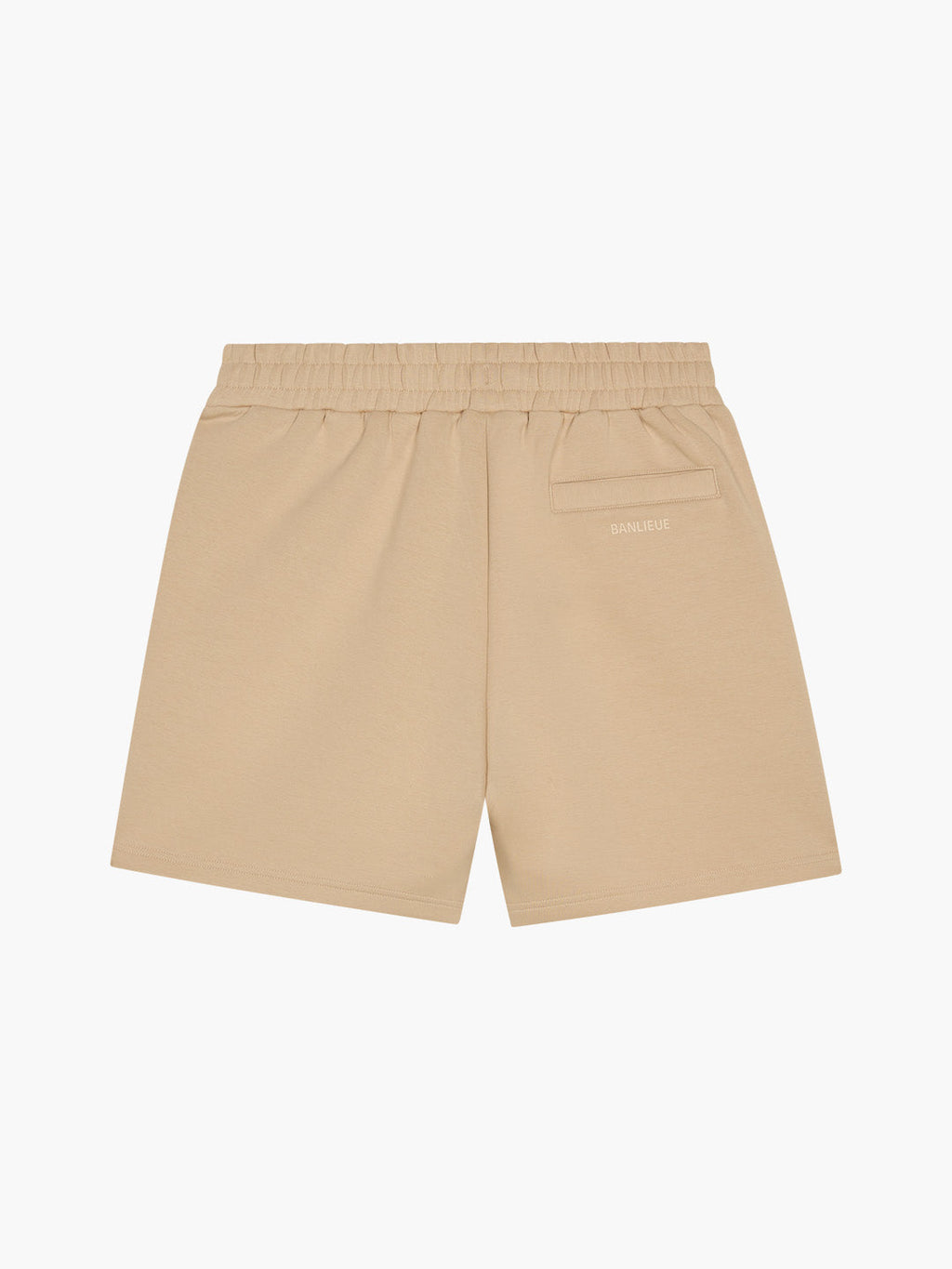 SCRIPT SHORTS | BEIGE