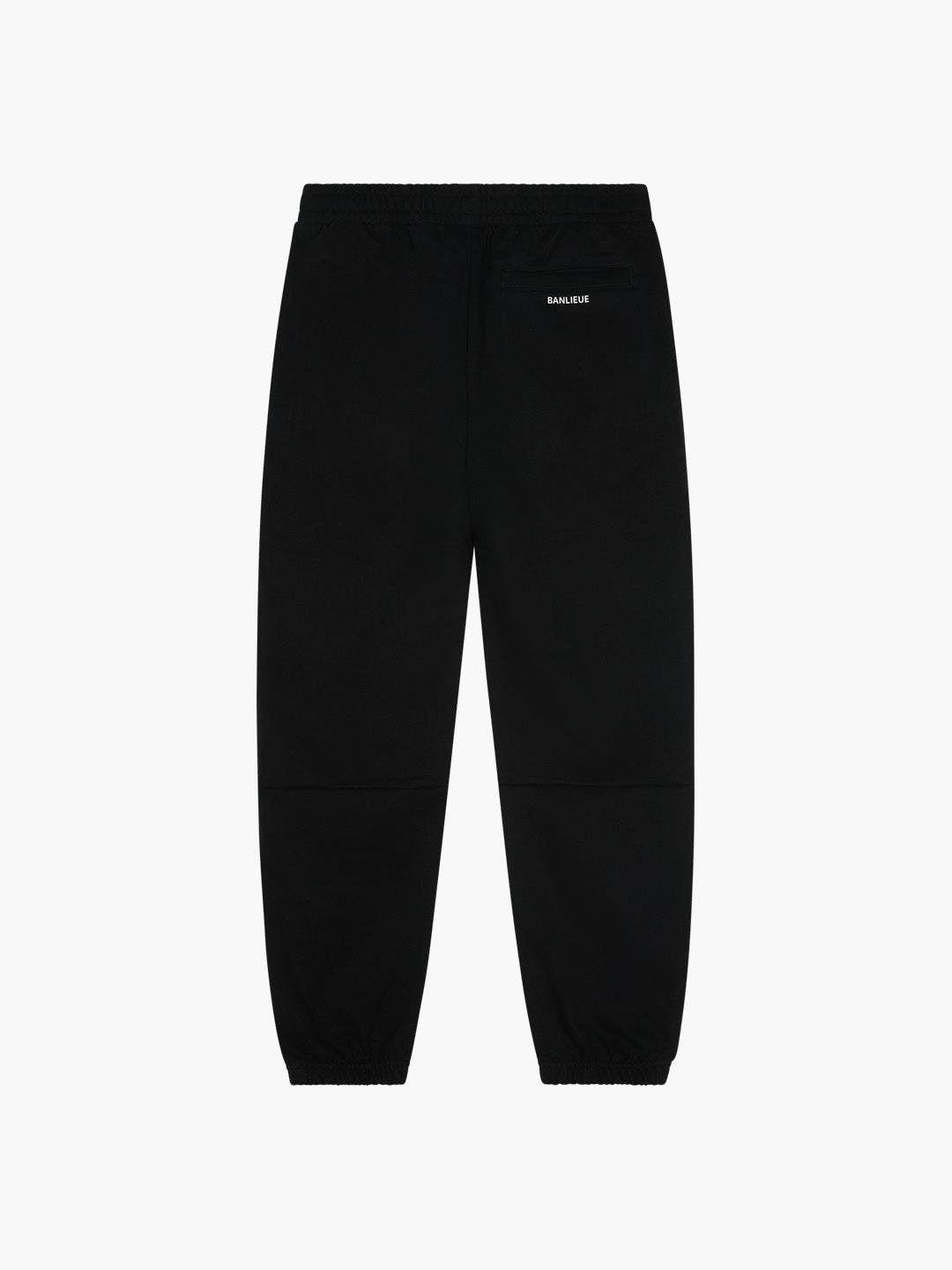 UNIVERSITY  SWEATPANTS | BLACK / IVORY WHITE